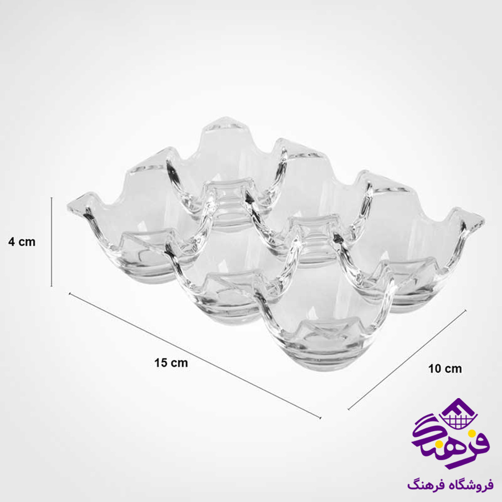جا تخم مرغ 6 عددی لیمون