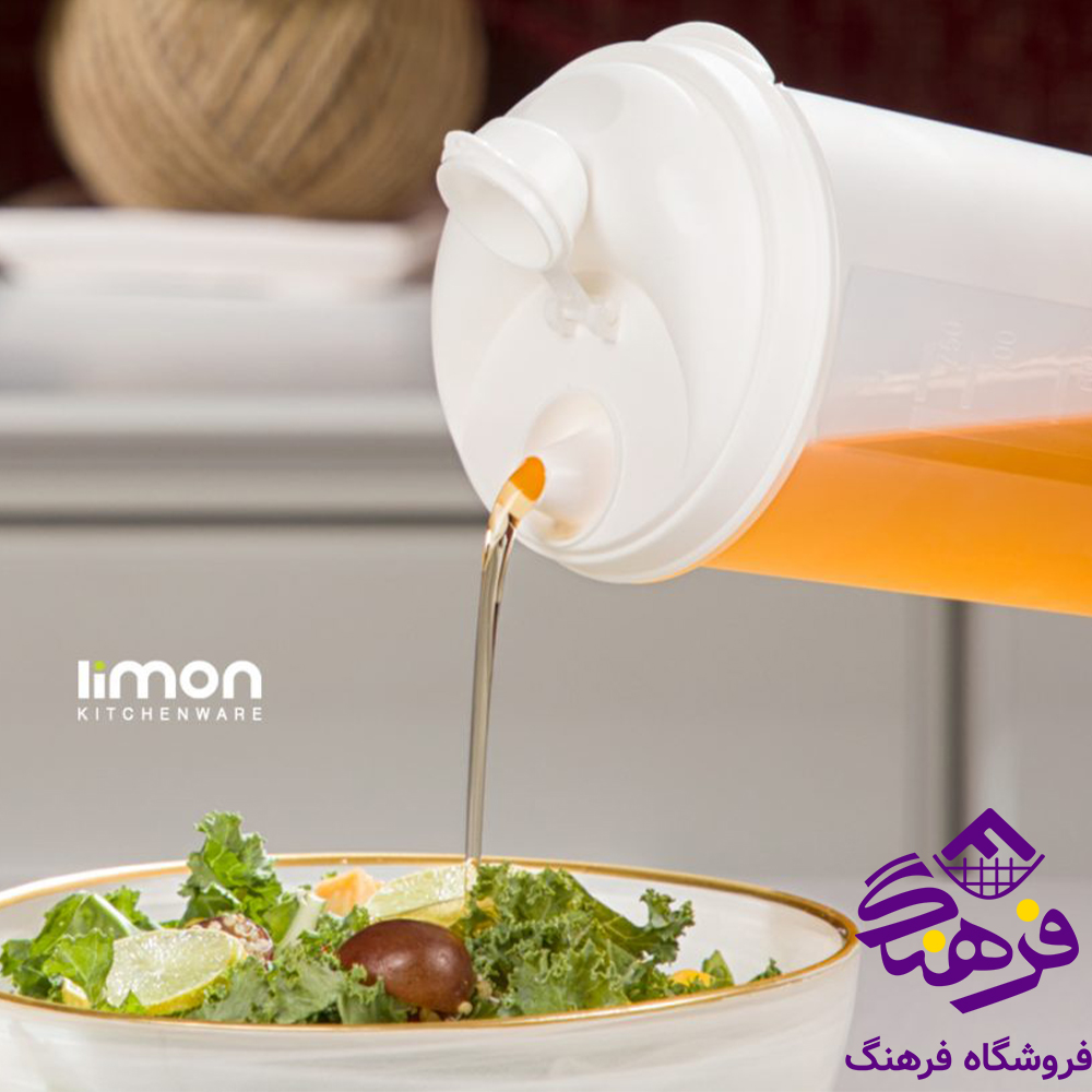 بطری روغن 750 میلی لیتری پایه دار لیمون