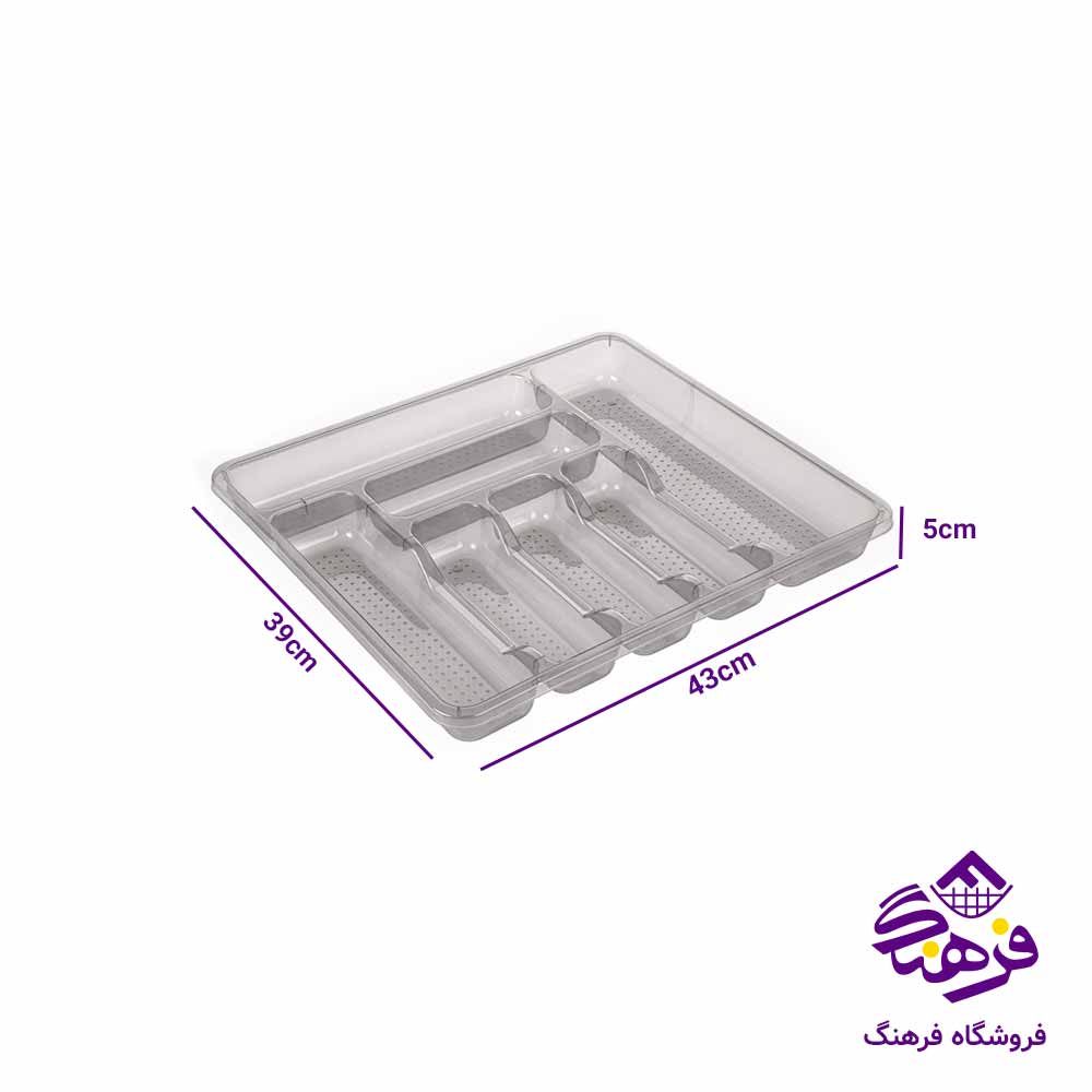 جاقاشق 2طبقه لیمون مدل شفاف