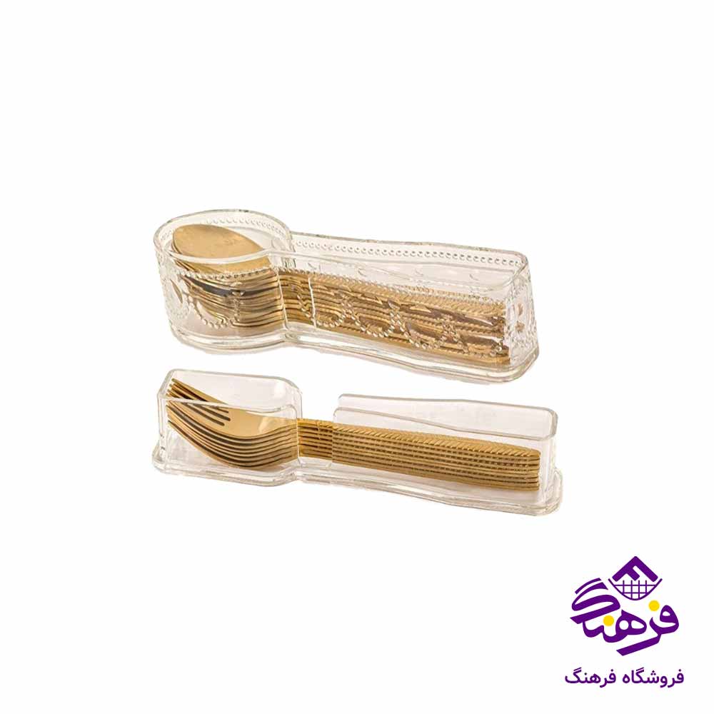 جاقاشق چنگال لیمون مدل دربدار اکرولیک 