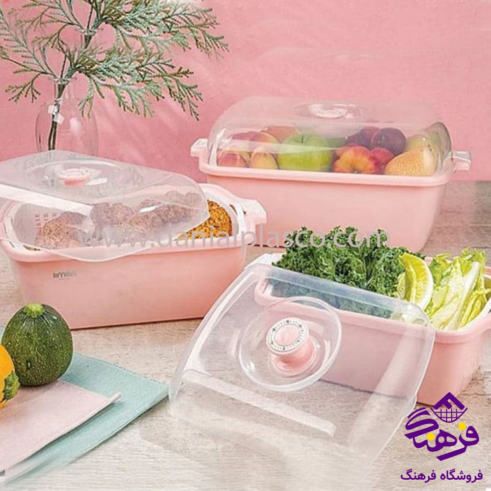 جای نان 3 پارچه یاس سایز 3 لیمون
