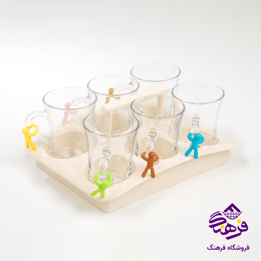 سرویس چای و صبحانه خوری مسافرتی لیمون (6 نفره)
