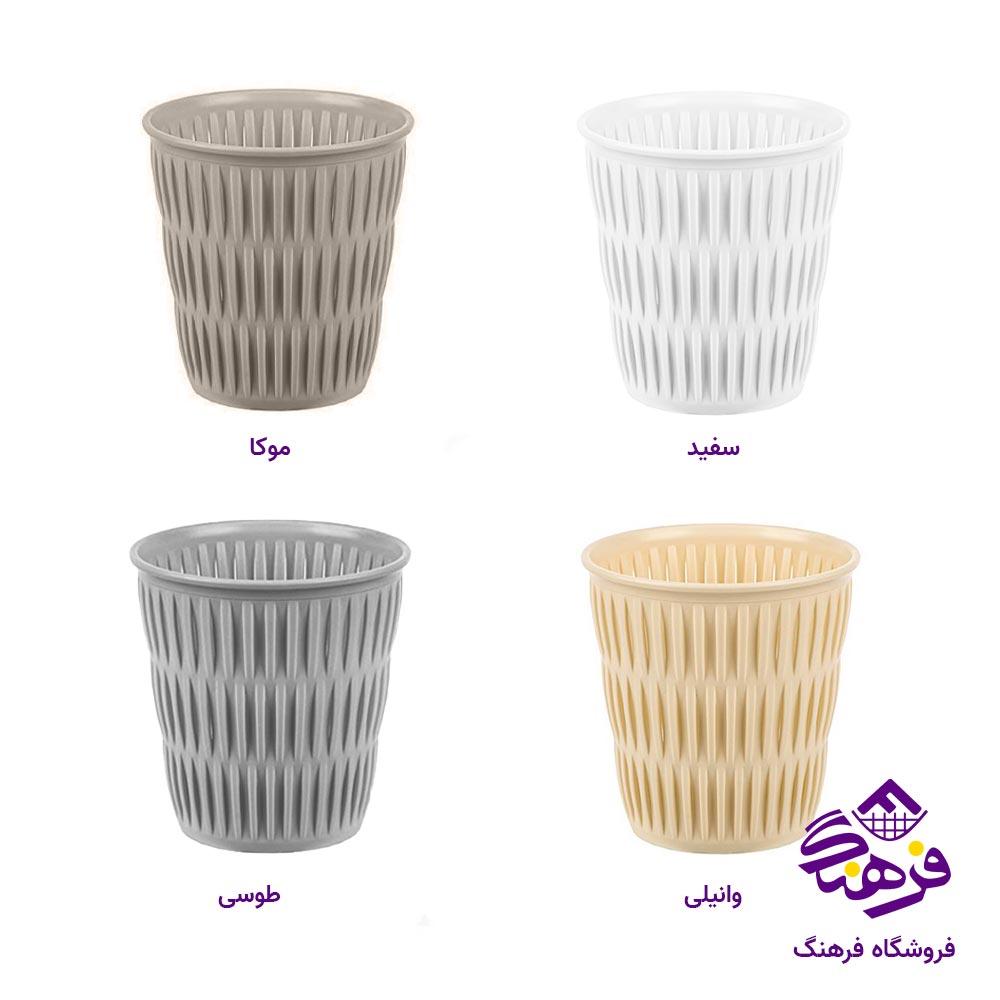 سبد بزرگ همه کاره لیمون مدل بامبو