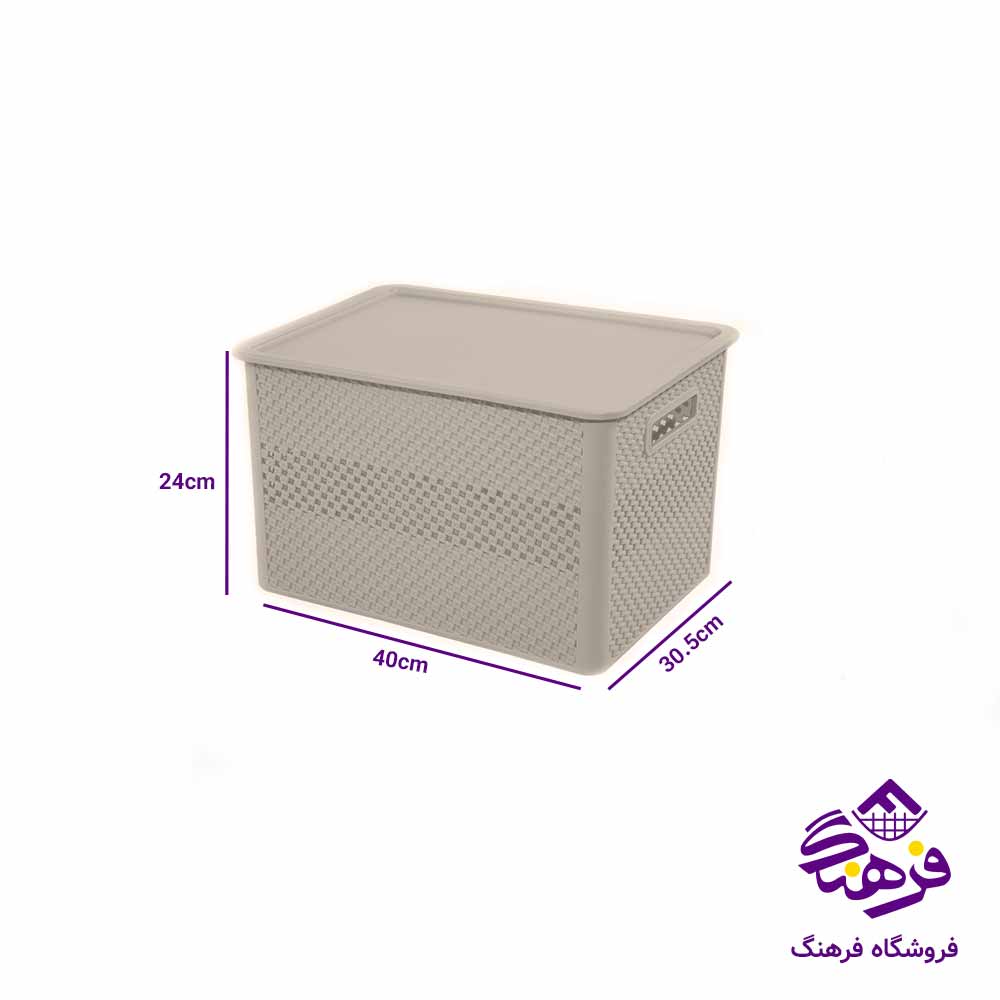  باکس نظم دهنده لیمون مدل بافت سایز 1