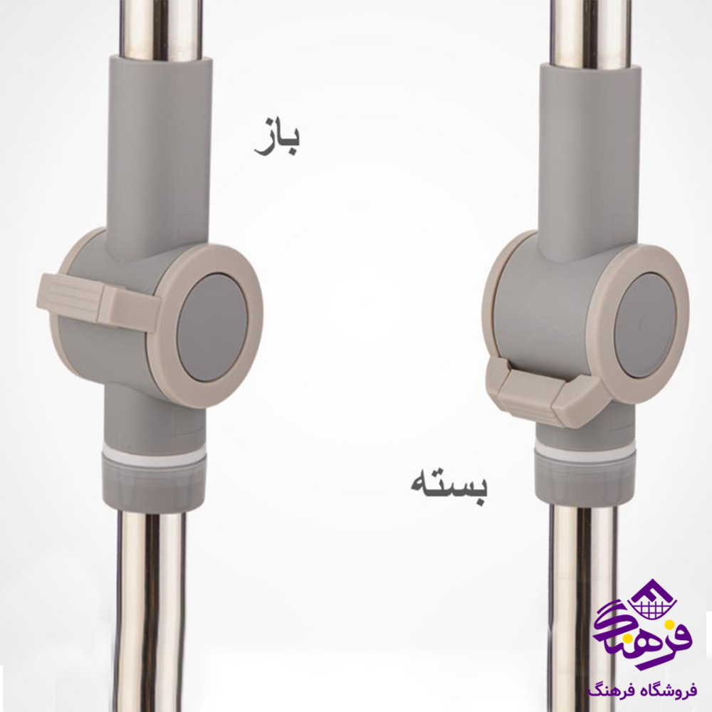 سطل و تی چرخشی پدال دار لیمون
