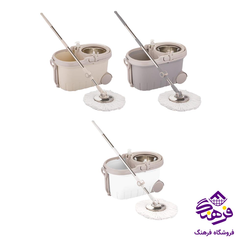 سطل و تی لیمون مدل چرخشی 
