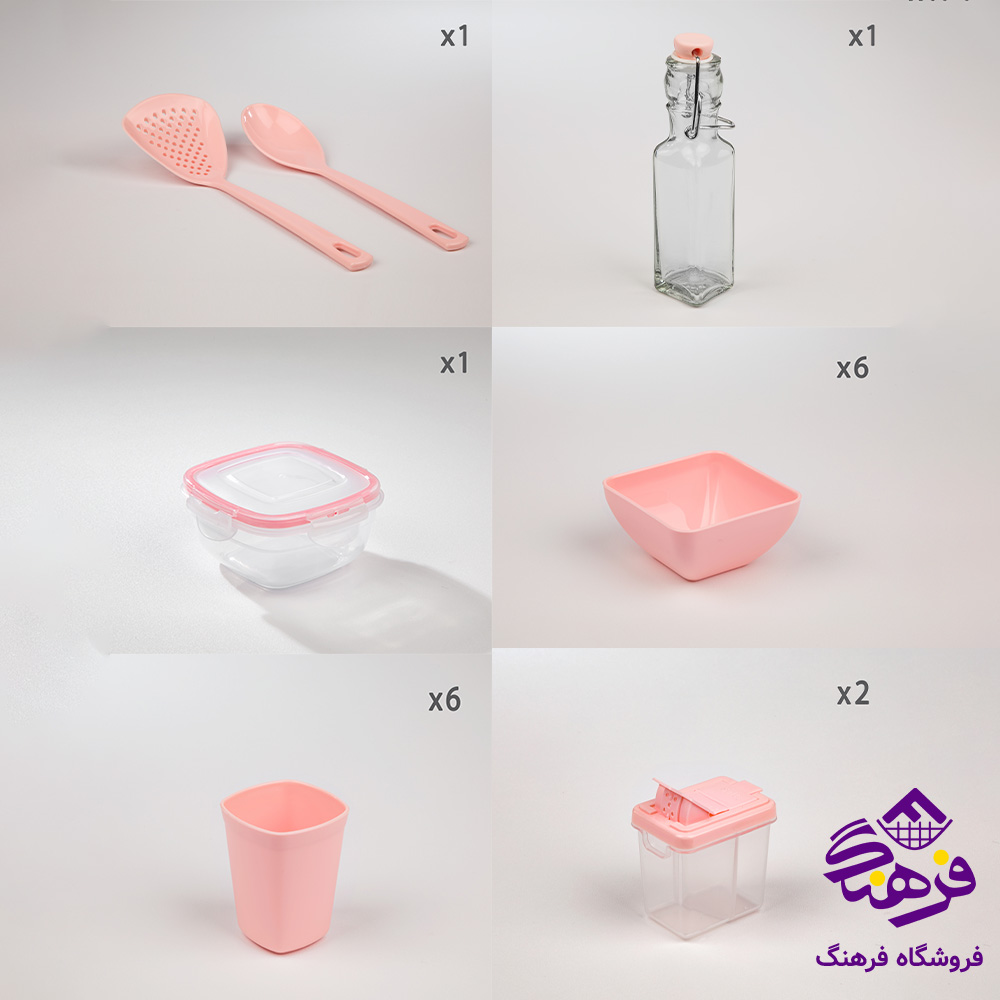 سرویس مسافرتی 60 پارچه لیمون