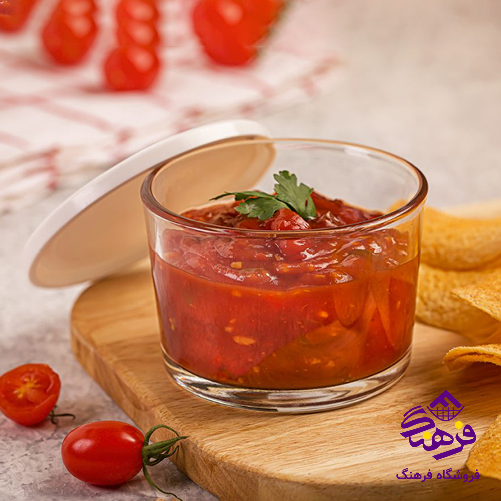 ظرف شیشه ای لیمون 190کادو