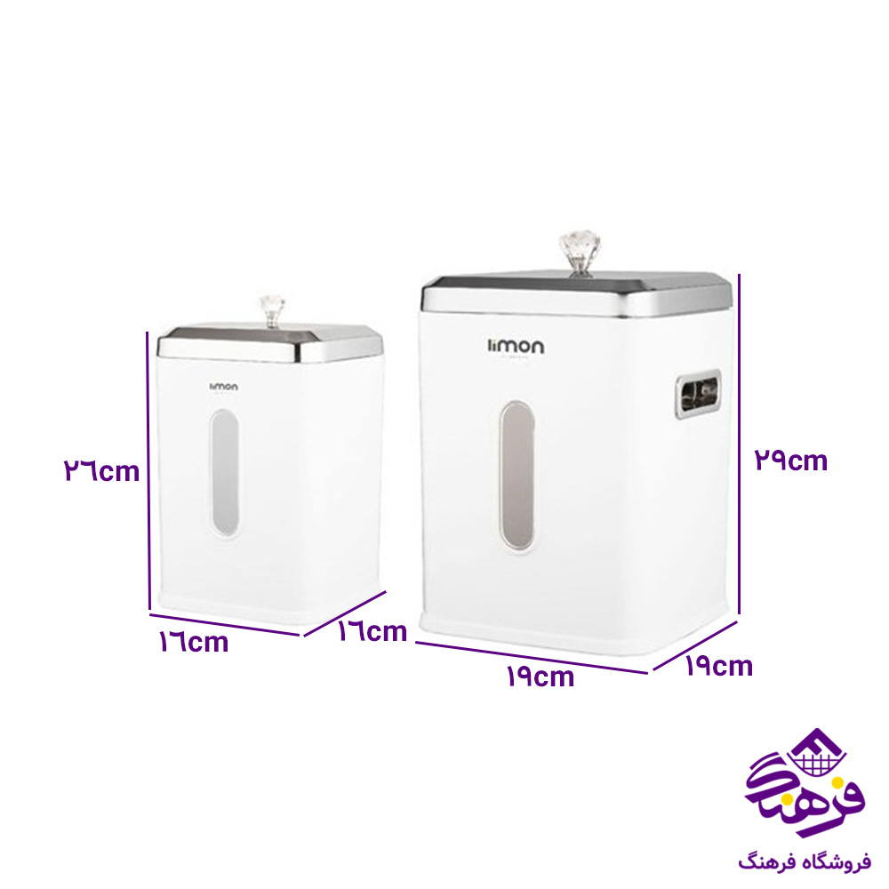 قندوشکر ليمون 4گوش