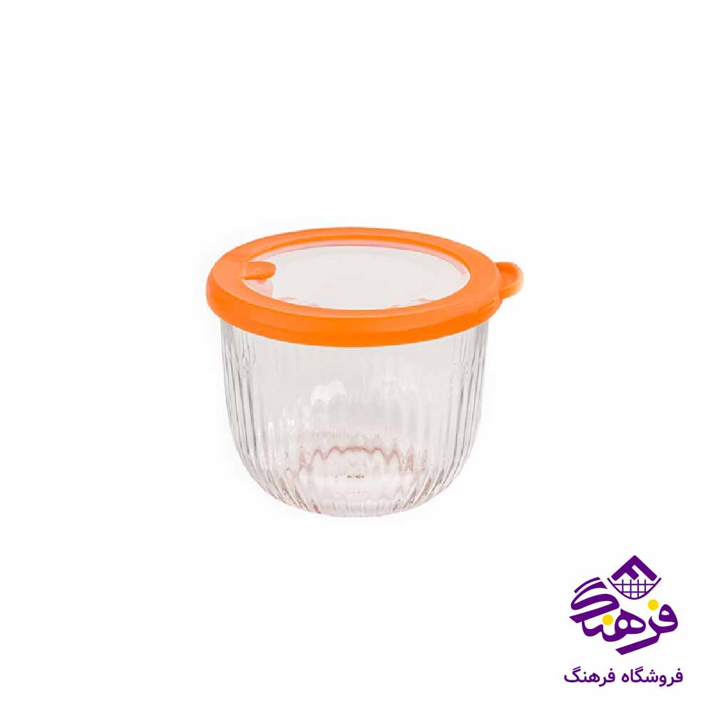 ظرف نگهدارنده لیمون مدل گرد شیاردار