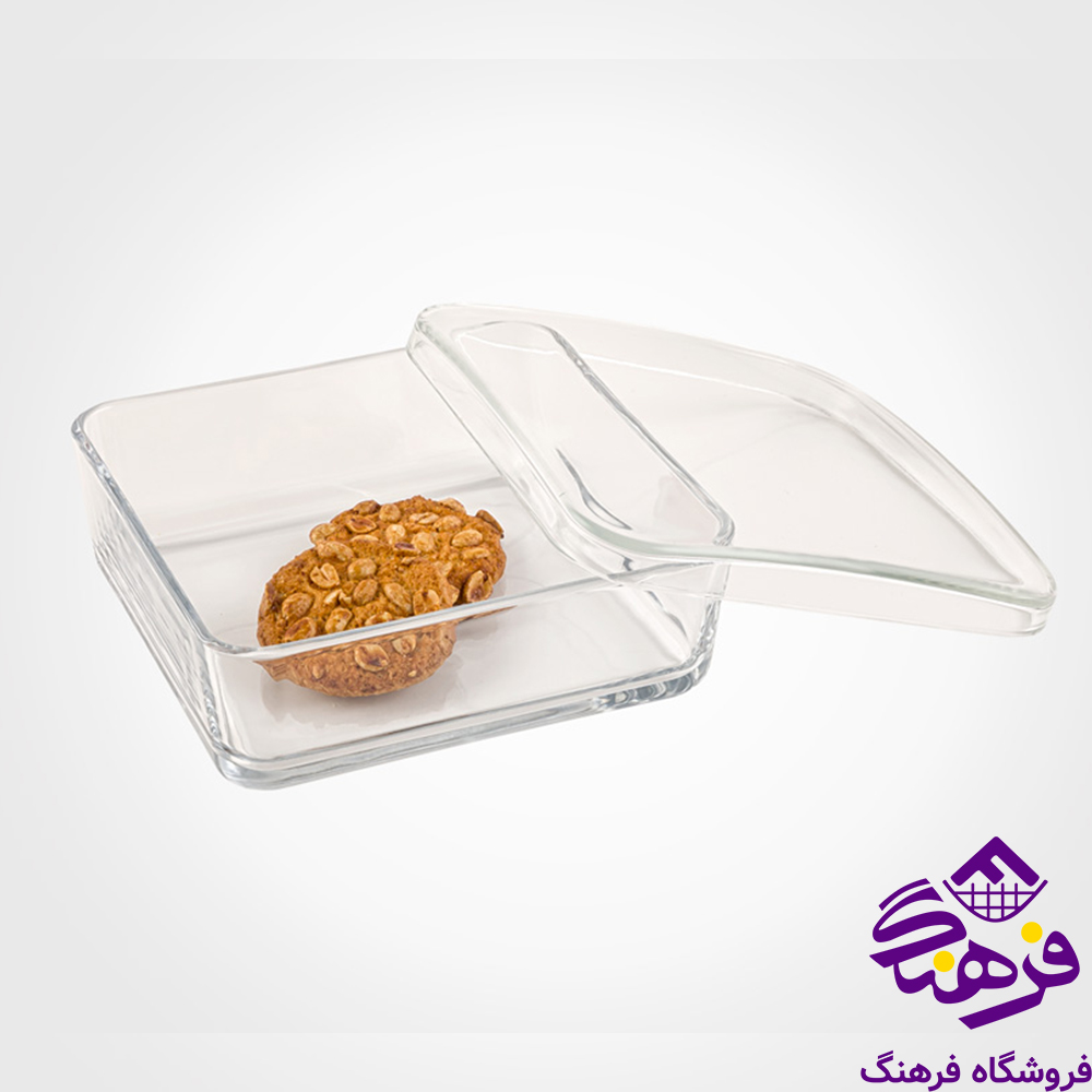 بیسکویت لیمون شیشه ای دربدار