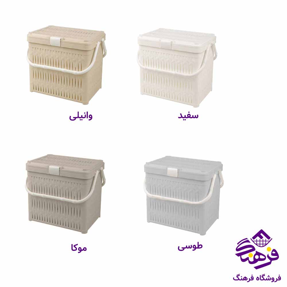 سبد پیک نیک لیمون مدل بامبو بلند