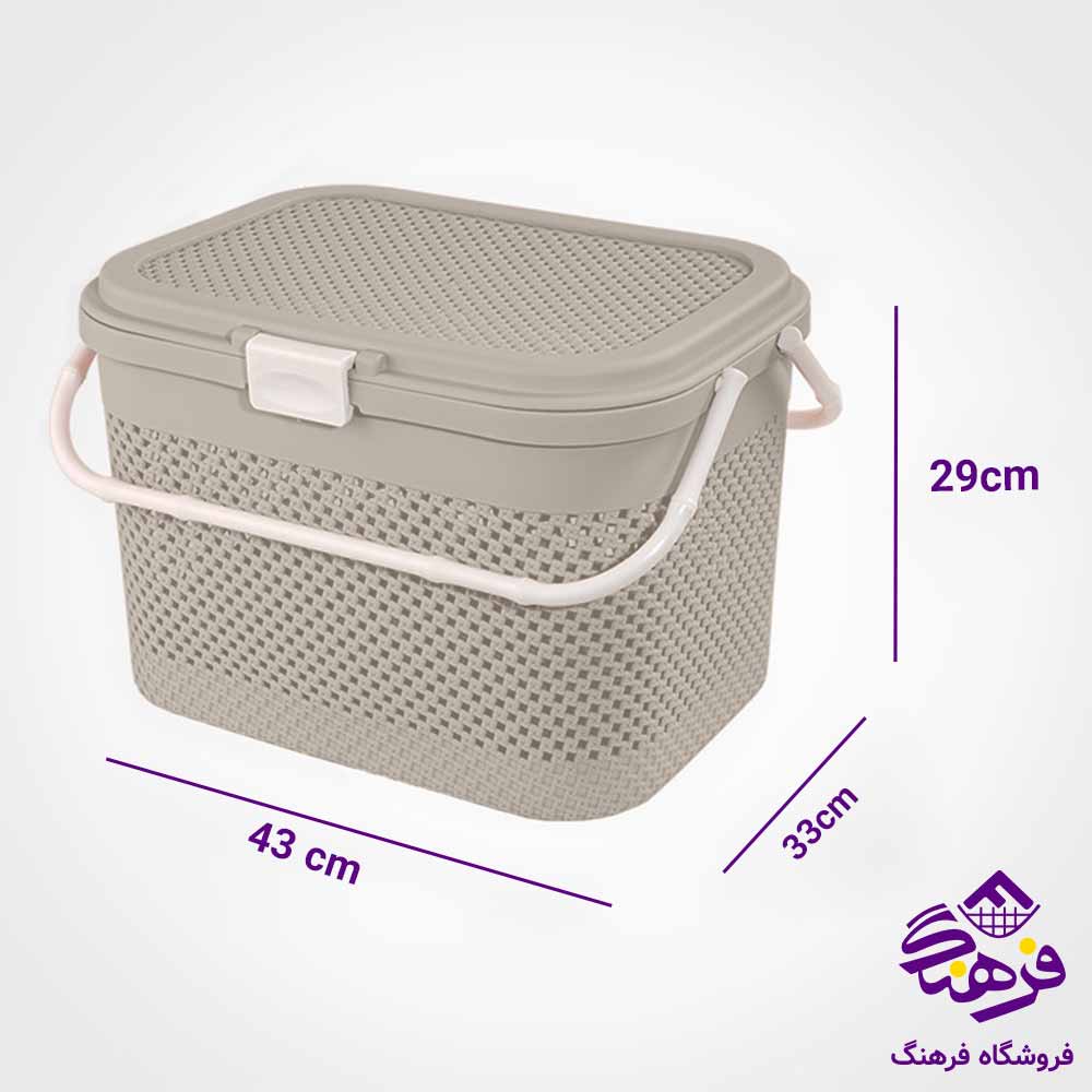 سبد پیک نیک لیمون مدل بافت