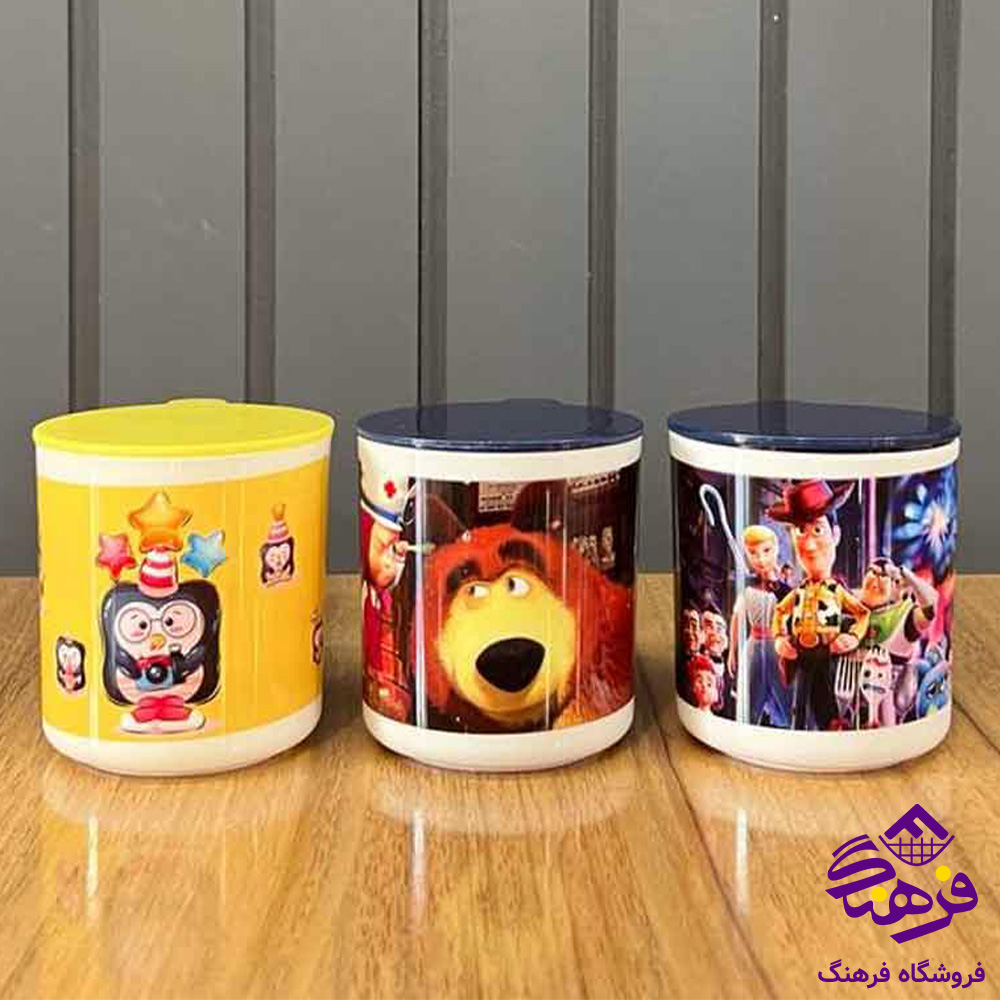 لیوان لیمون1 دسته دار اسپرت چاپدار