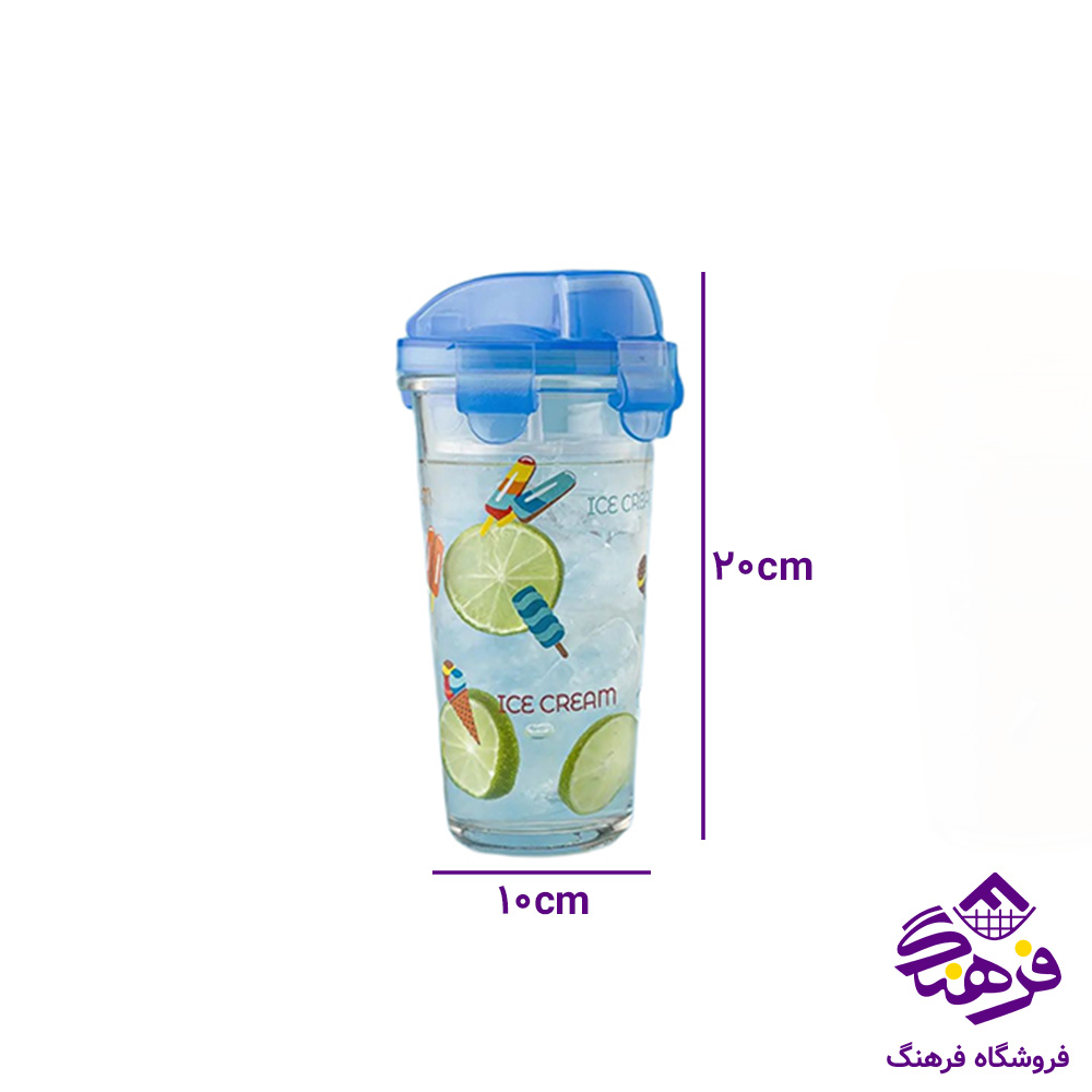 لیوان لیمون شیکر چاپدار