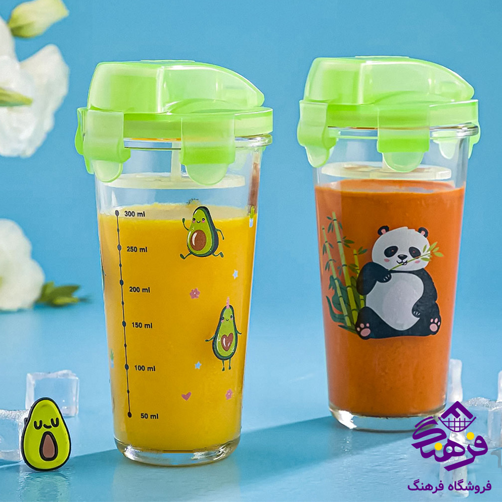 لیوان لیمون شیکر چاپدار