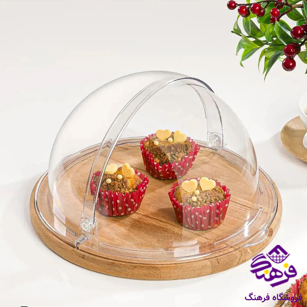 کاپ کیک لیمون کف چوب