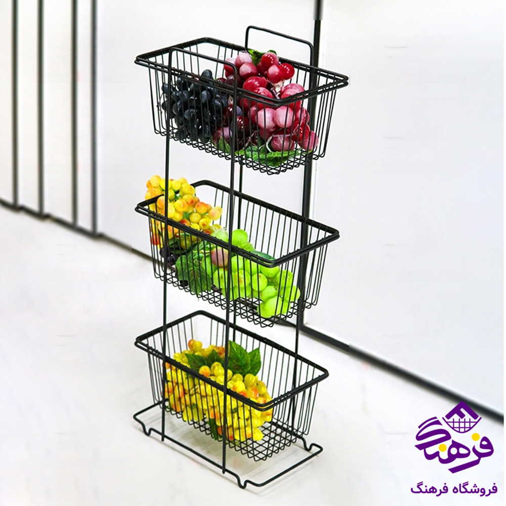 جاپيازي کيسان 3ط کوچک مشکي(مستطيل)F2