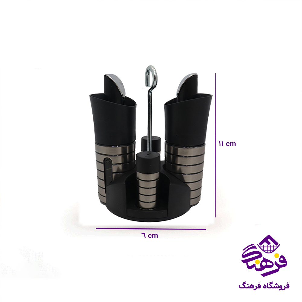 ست 4تیکه رومیزی تایلندی سیلور 6022