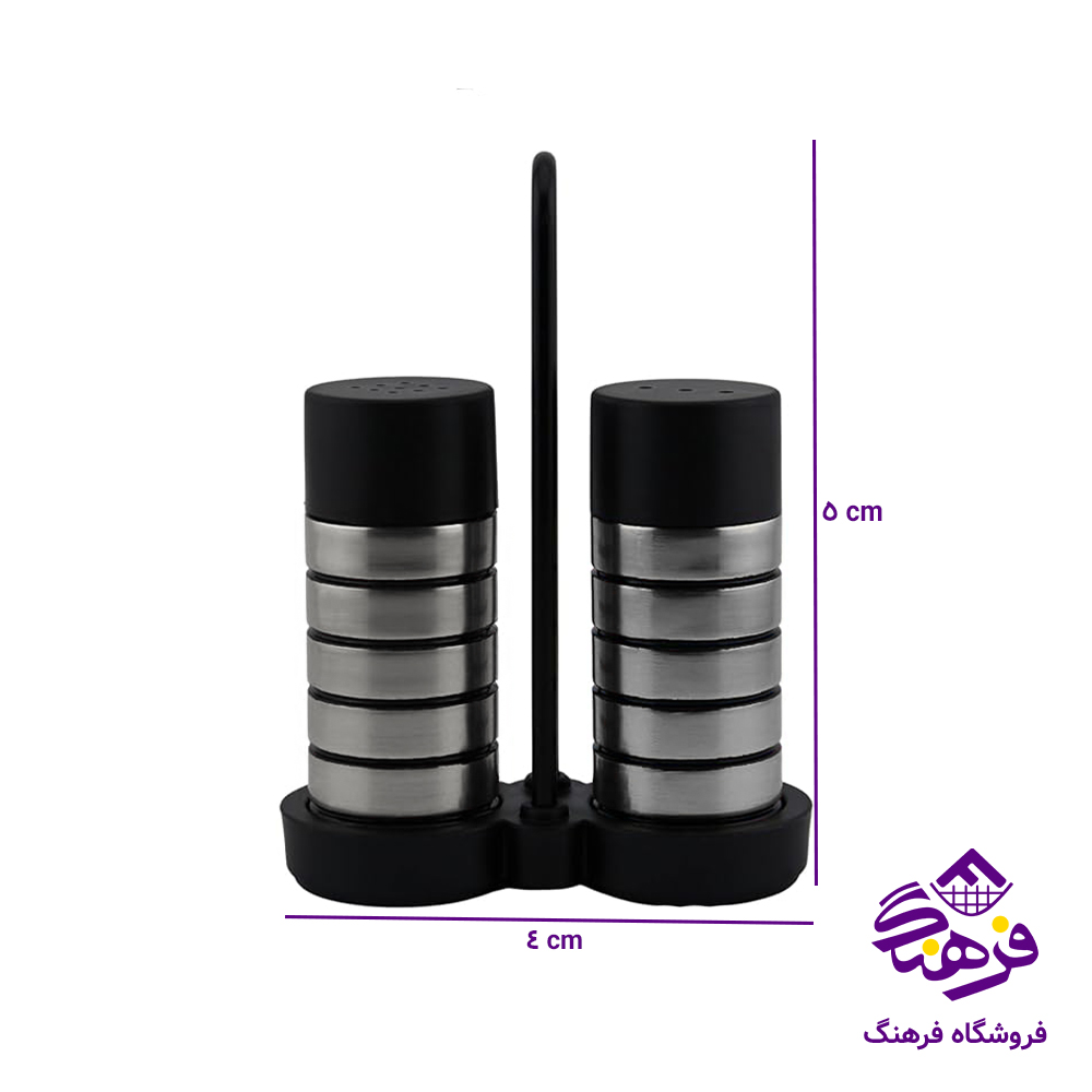 ست نمک و فلفل تایلندی سیلور 6092
