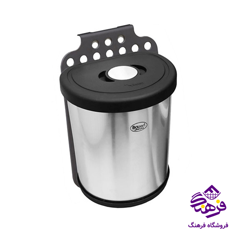 سطل لايف کابينتي دوکاره استيل پرو