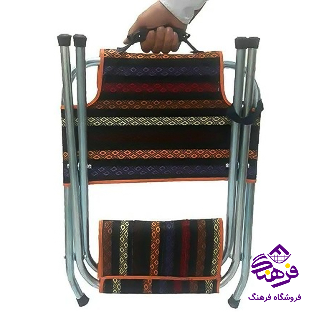 صندلی 25 برزنتی پشتی دار کوتاه