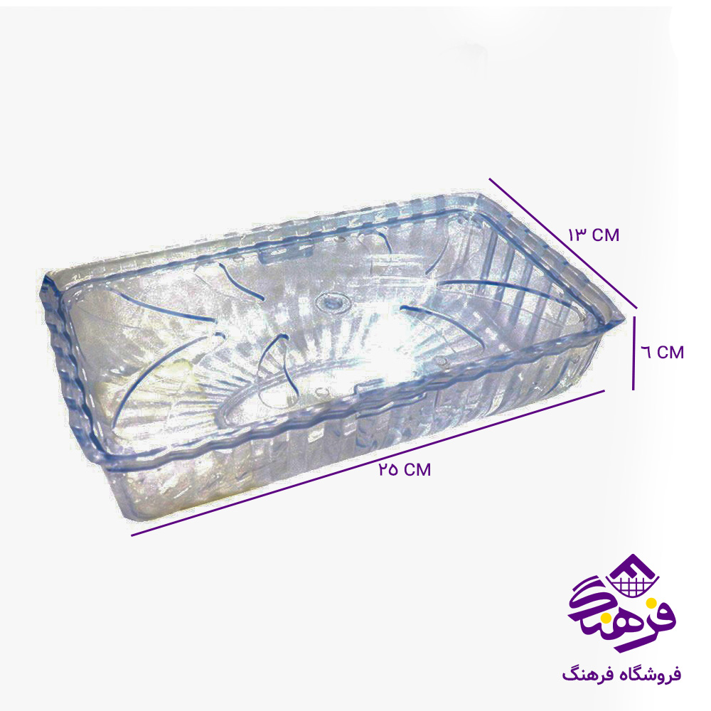 جادستمال کاغذی کریستال - گلدار