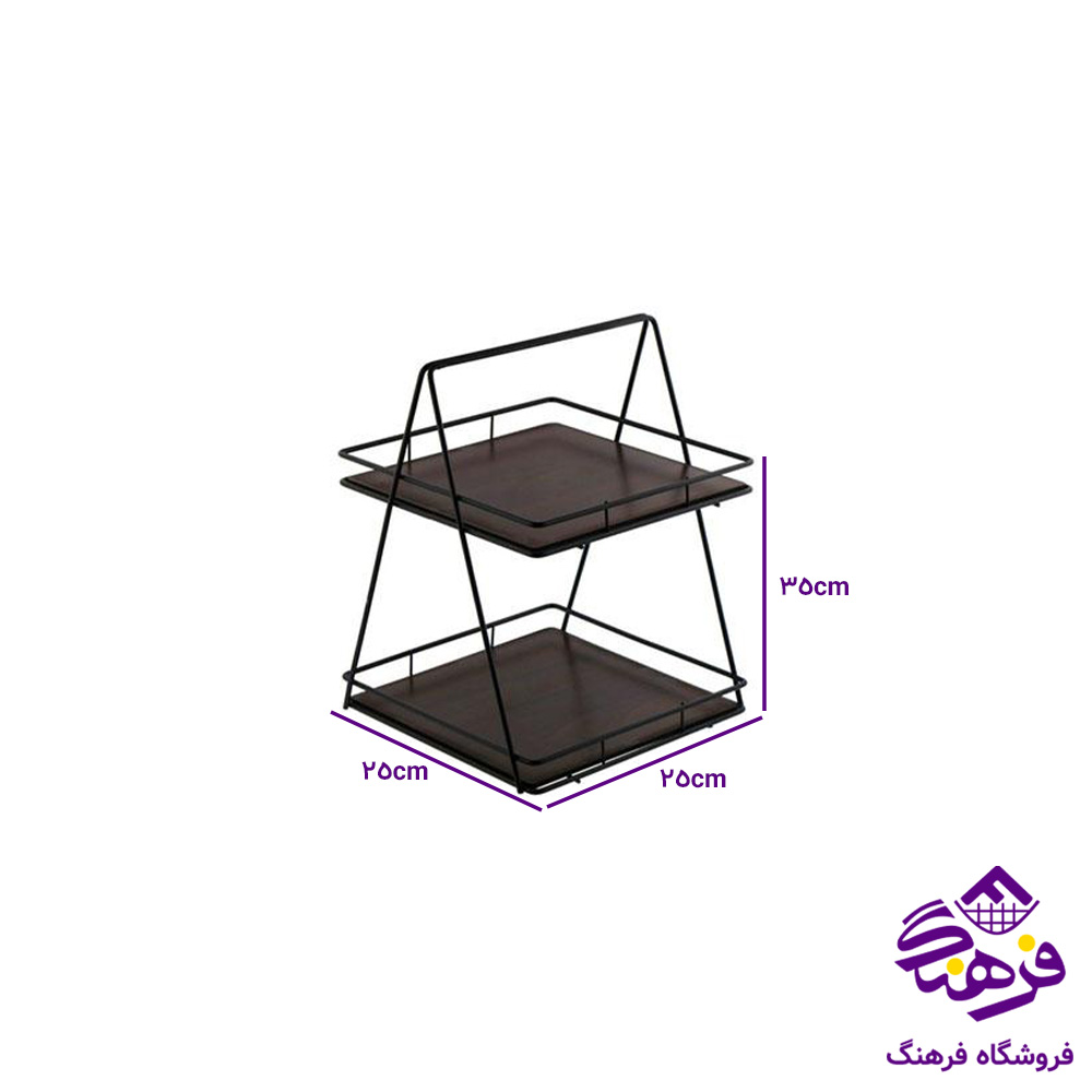 شلف کيسان کف چوب 2ط (مربع-گرد-مستطيل)