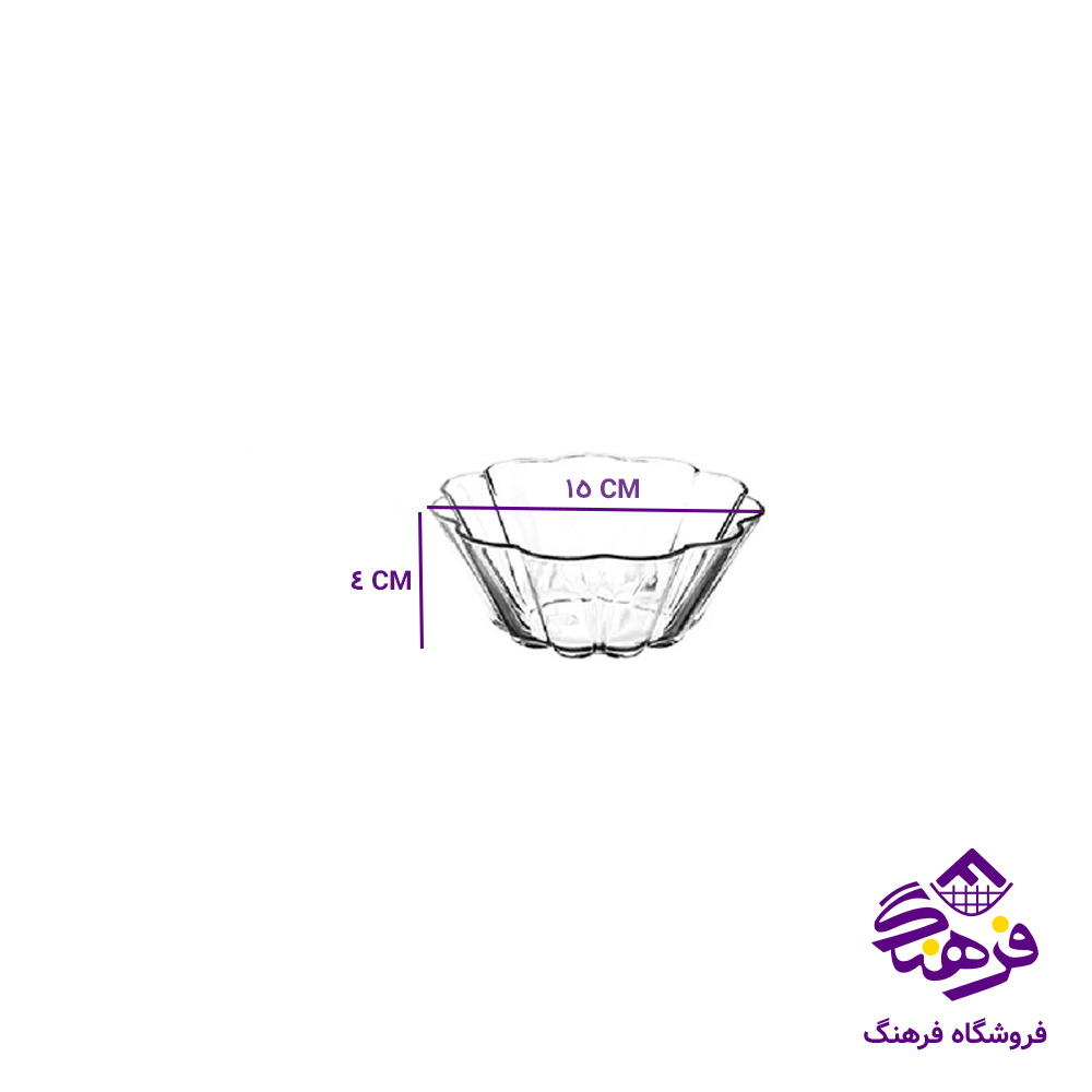 پیاله الینور کادو نوری (6دک)