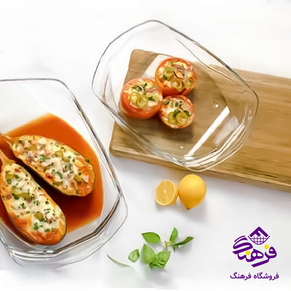 تابه مستطیل بزرگ نوری تازه مدل Beyt کد 63200W