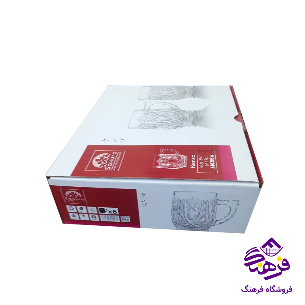 فنجان کنزو کادو نوري_(6دک)