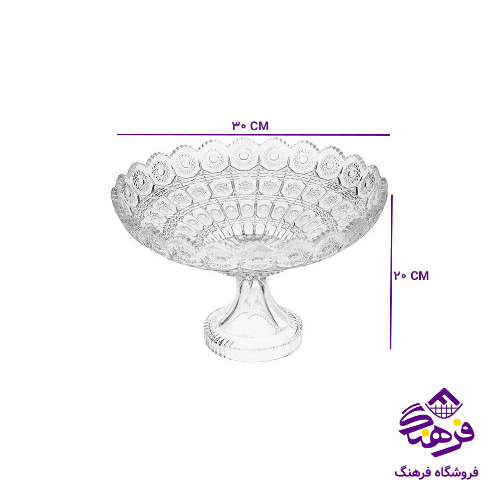 کاسه نیم گود مدل می جی کد 72400W ساکورا