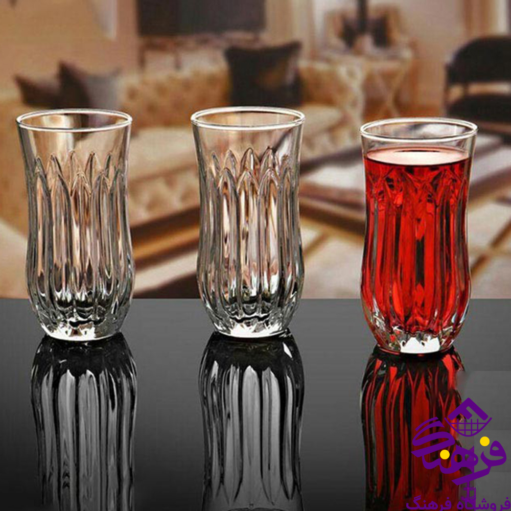 لیوان طرح فرچیا نوری تازه