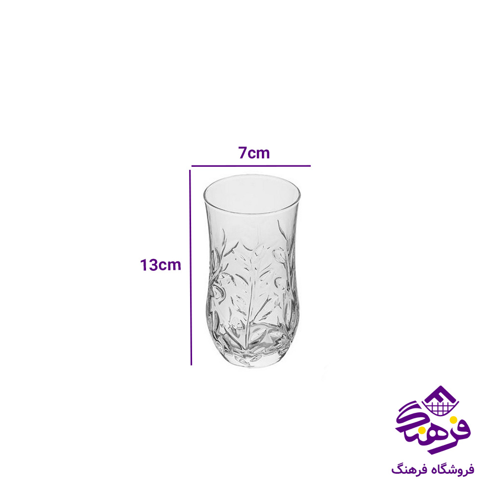 لیوان طرح نارسیس نوری تازه