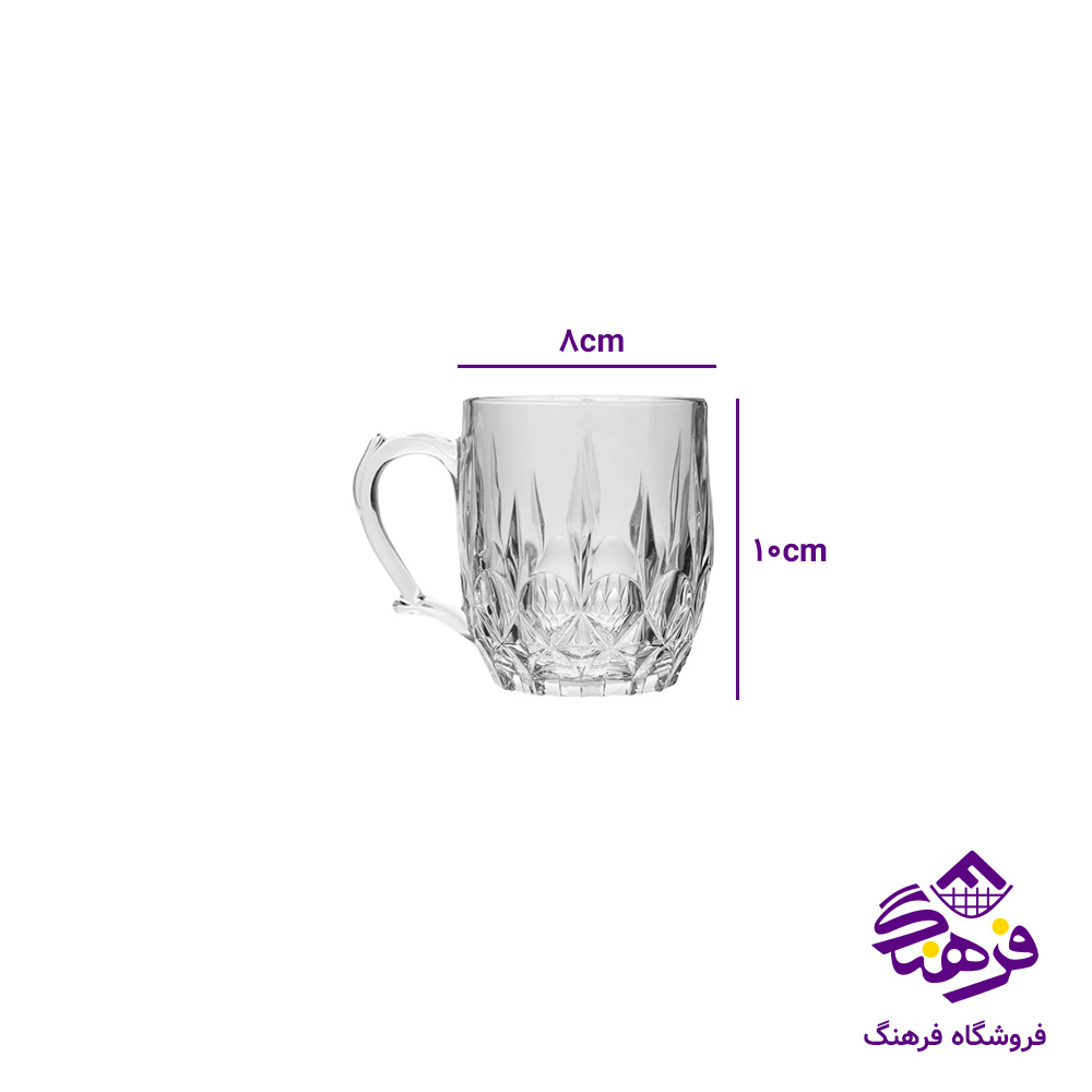 لیوان طرح موزر نوری تازه