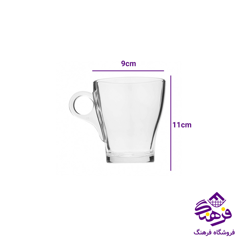 نیم لیوان اوچای300 کادو نوری (8دک)