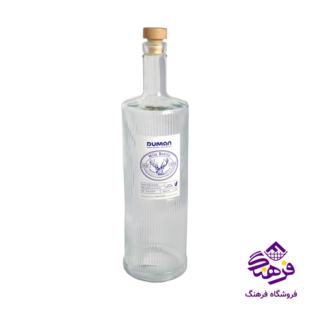 بطری میلا گرد 1لیتر دومان 307