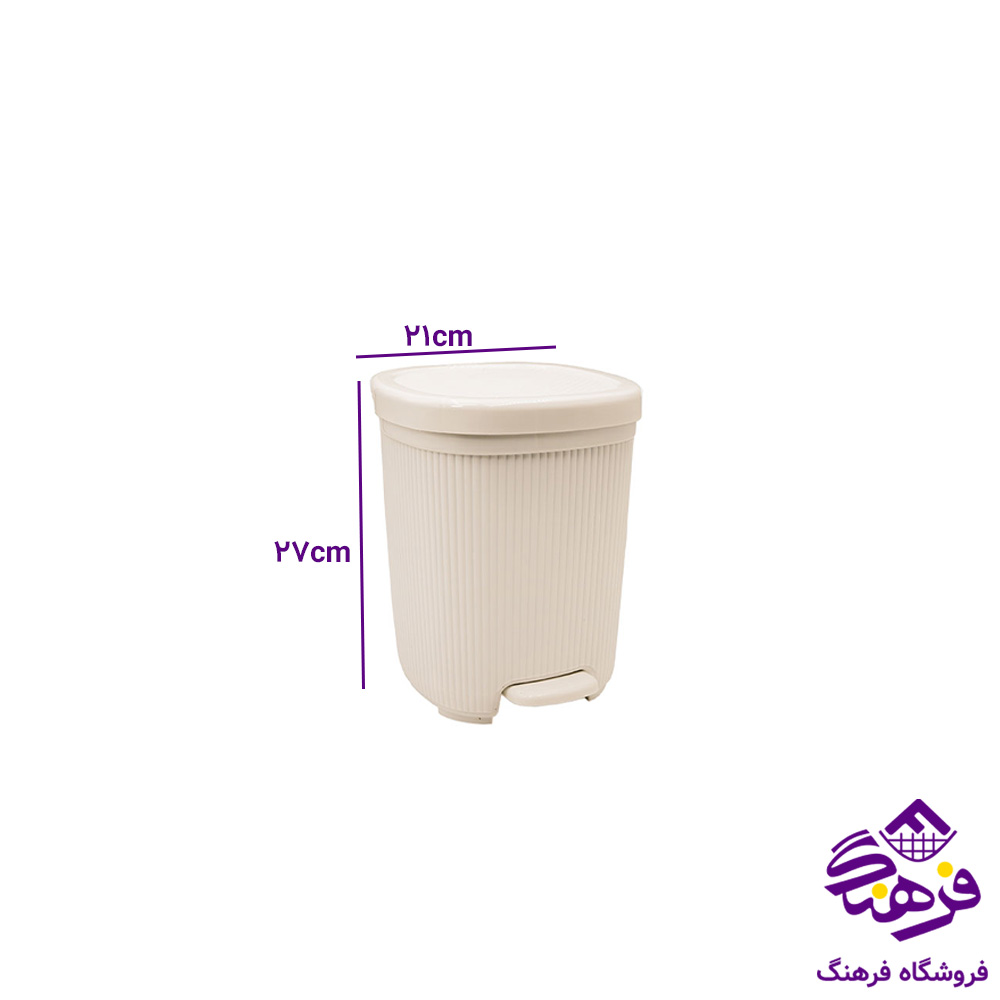سطل پدالی دومان هیوا متوسط 109