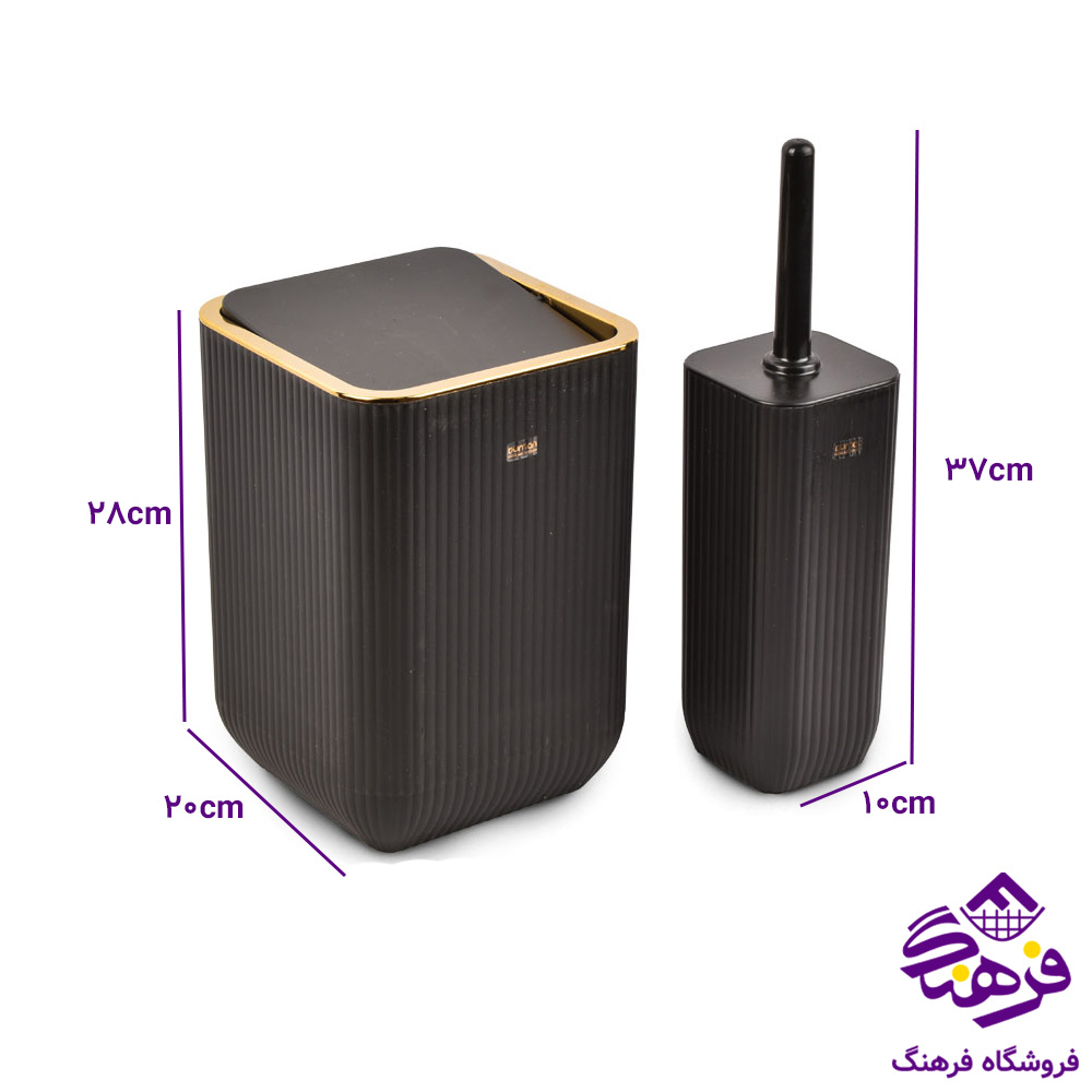 سطل و فرچه هيوا 4گوش دومان 273