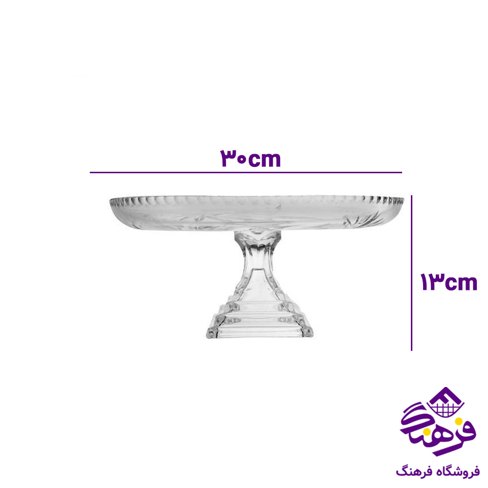 شیرینی خوری پایه دار نوری تازه مدل پریما ​​​​​​​