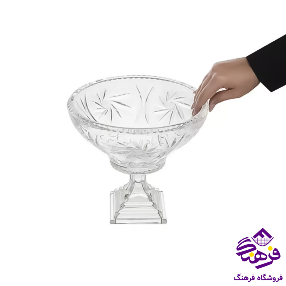 کاسه اجیل پریما پایه دار کادو نوری 4دک