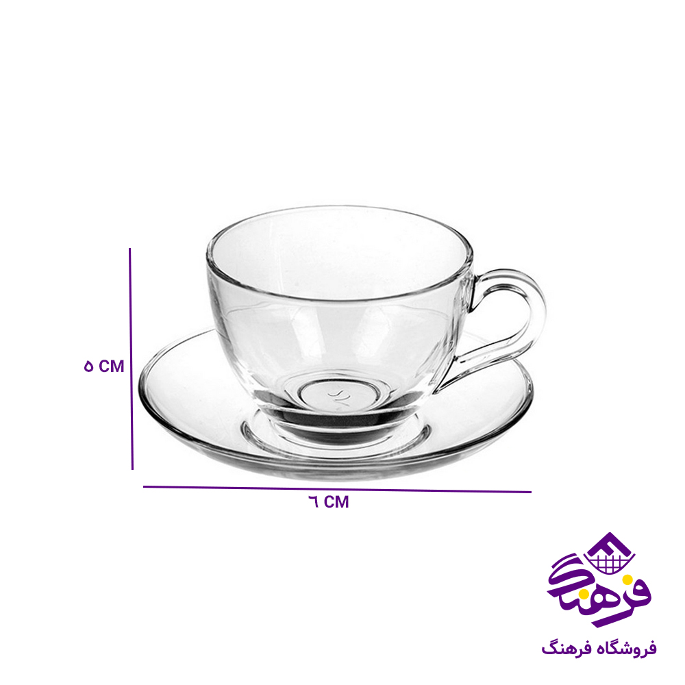 فنجان نلبکي اصفهان مونيکا کادو (6دک) 428