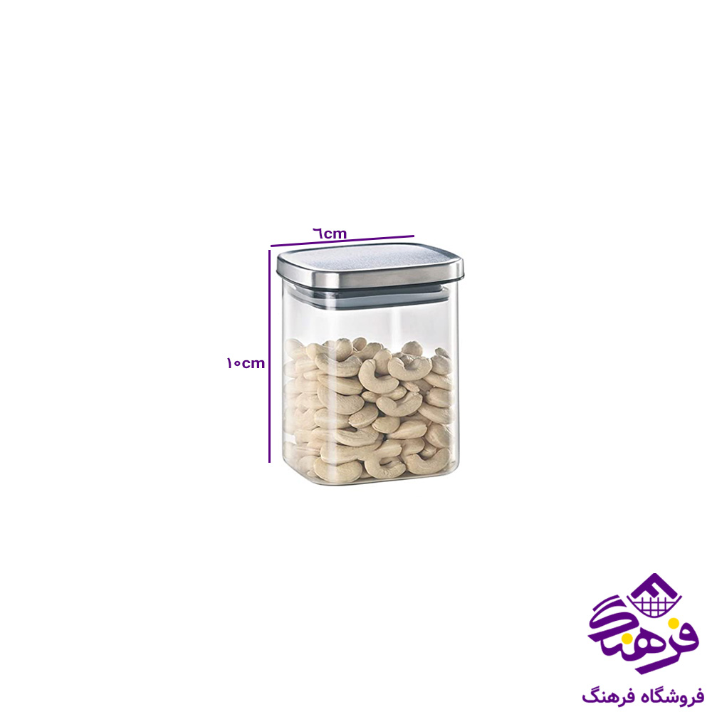 بانکه پیرکس درب استیل 6 در 10