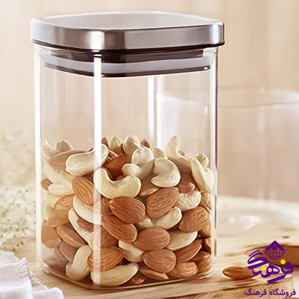 بانکه پیرکس درب استیل 6 در 12