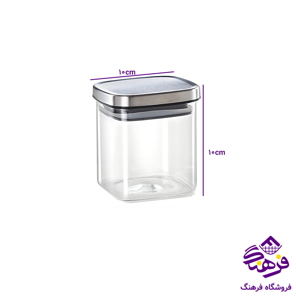 بانکه پیرکس درب استیل 10 در 10