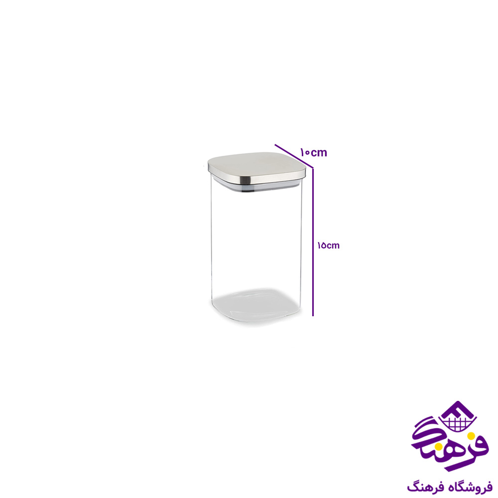 بانکه پیرکس درب استیل 10 در 15