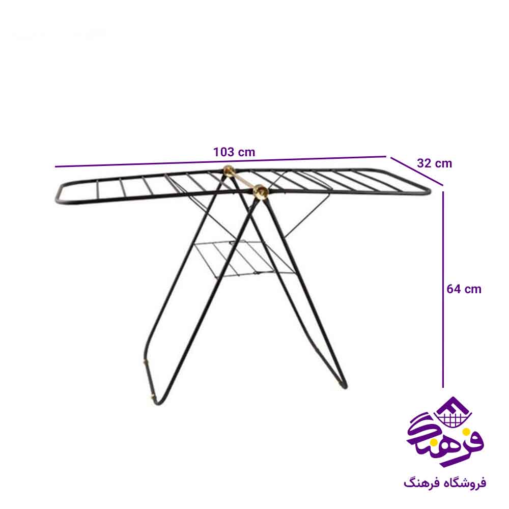 بندرخت استاتیک مشکی طلایی ارتیستون کد 2018