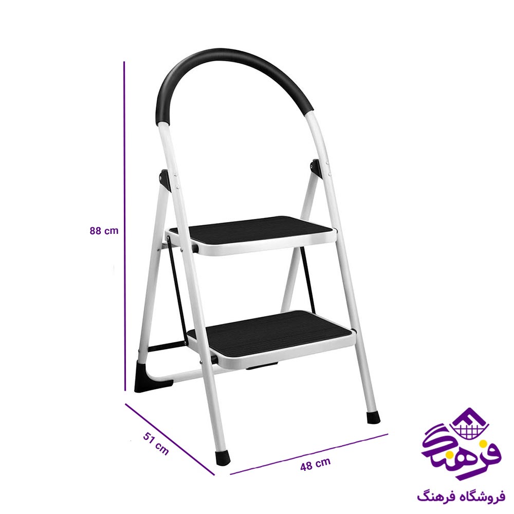 نردبان 2 پله ارتیستون کد 6502