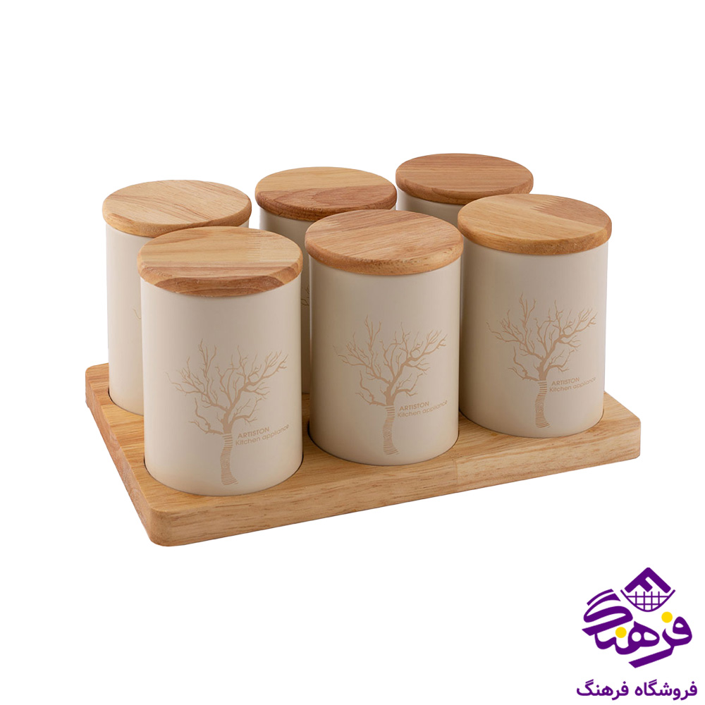 ادویه ارتیستون درب بامبو کرم 7624
