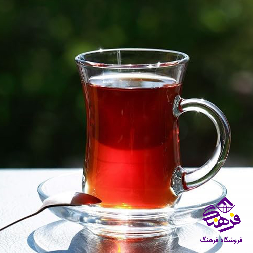 استکان گلجام دسته دار کادو کاوه-(6دک)